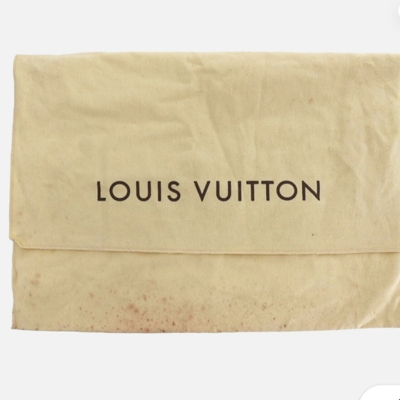Louis Vuitton Oblong Speedy Wallet Dust Cover Bag 9x5  Authentic - Picture 1 of 5